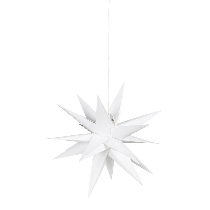 17.75"D LED Collapsible Hanging Star Outdoor Lantern,2la1808
