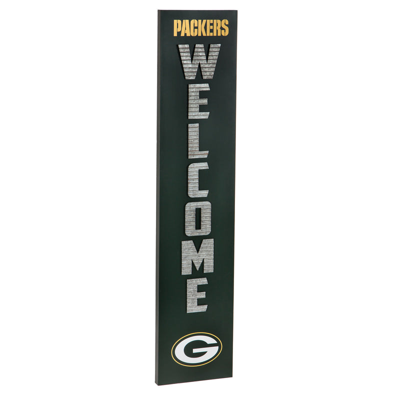 Green Bay Packers, Porch Leaner,10"x1.2"x48"inches