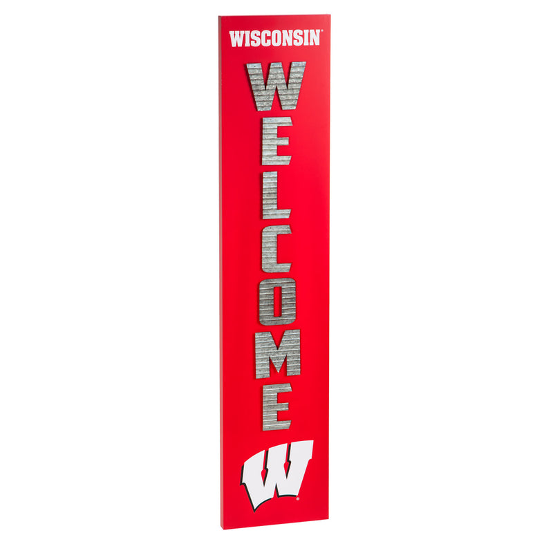 University of Wisconsin-Madison, Porch Leaner,10"x1.2"x48"inches