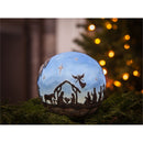 Illuminated Battery Powered Globe, Nativity Scene,2la990b