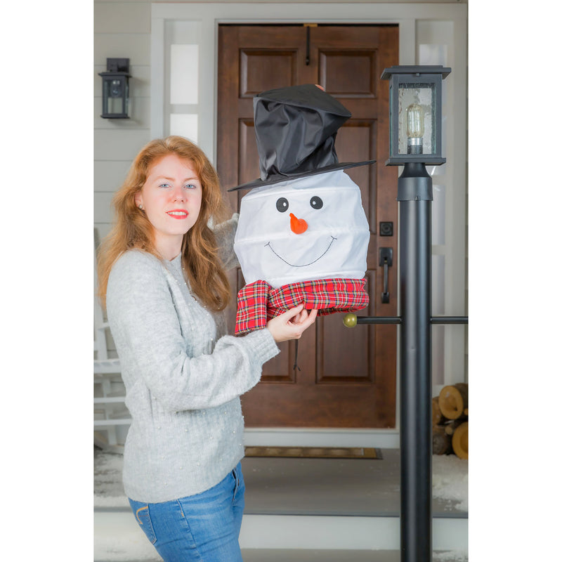 Snowman Lamp Post Buddy,2lp1213