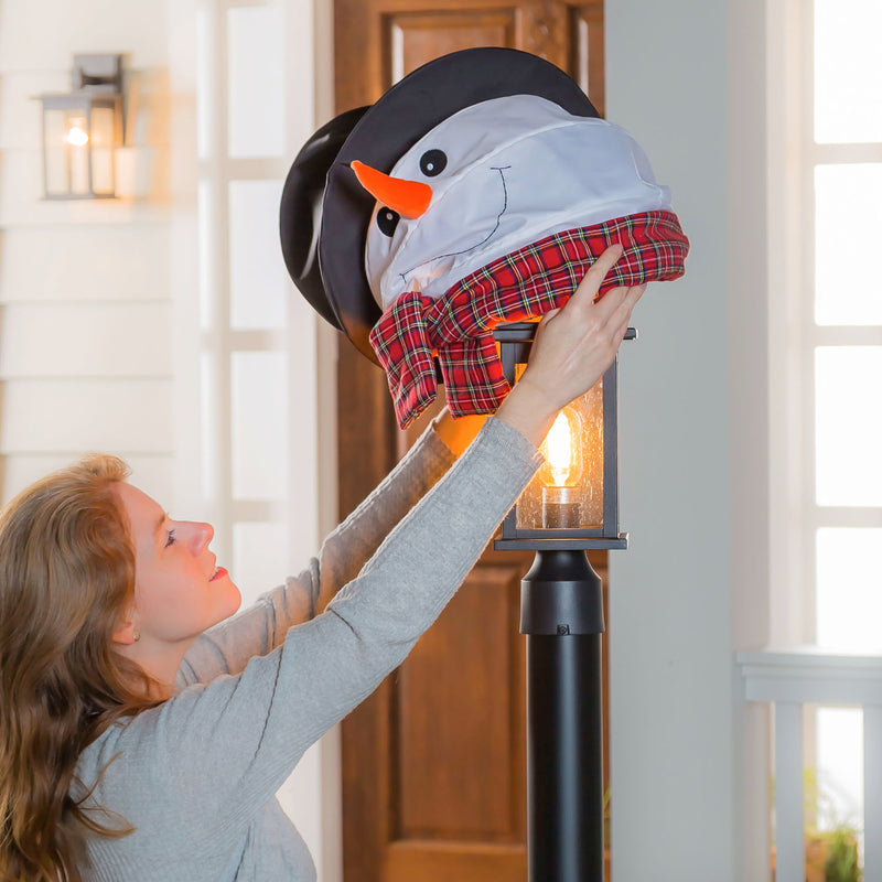 Snowman Lamp Post Buddy,2lp1213