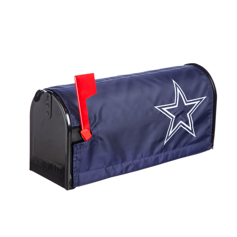 Team Sports America NFL Dallas Cowboys Mailbox Cover, Blue