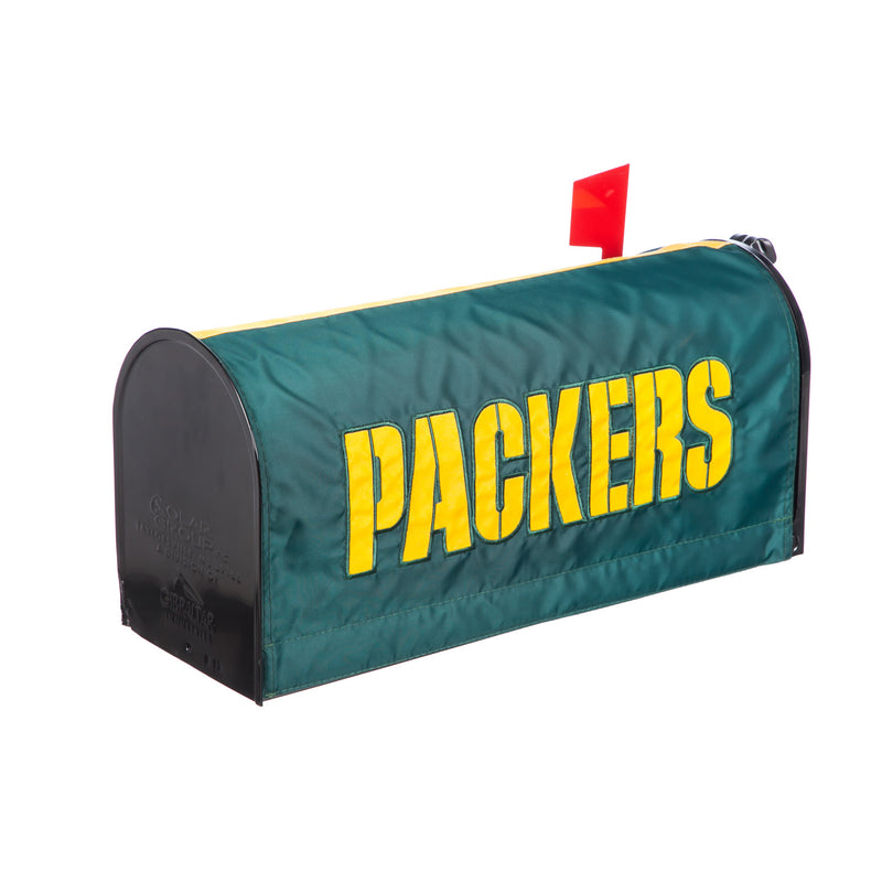 Team Sports America Green Bay Packers Mailbox Cover - 18 x 21 Inches