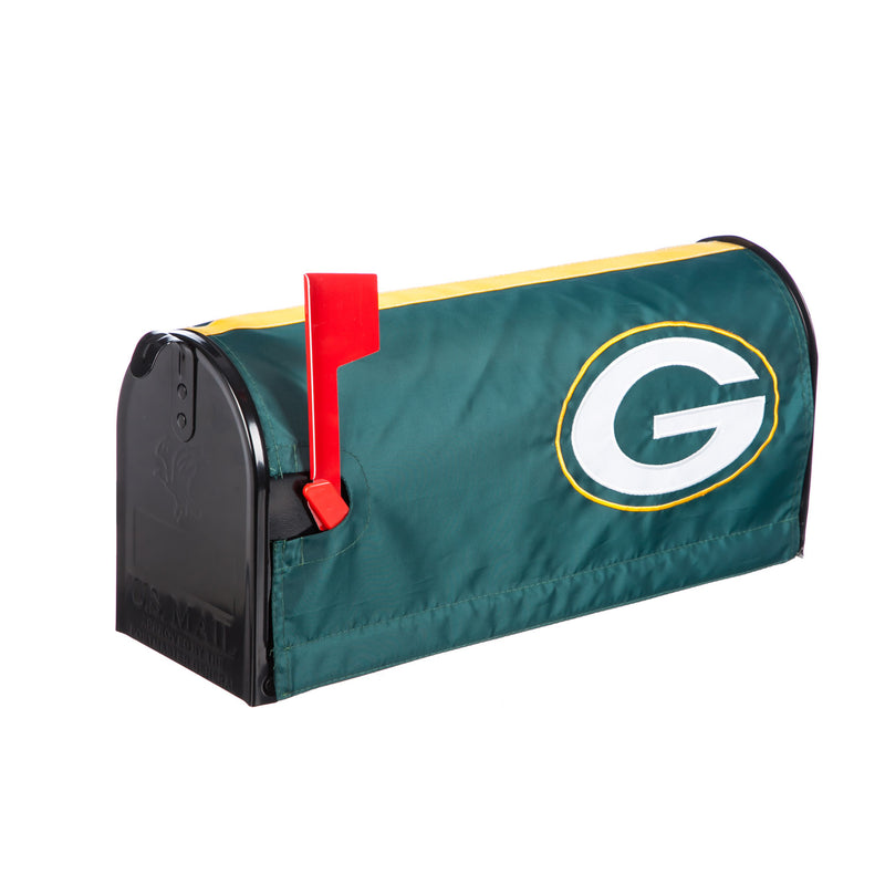 Team Sports America Green Bay Packers Mailbox Cover - 18 x 21 Inches