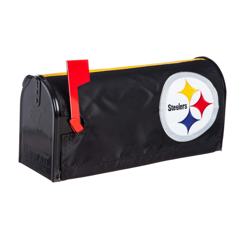 Team Sports America NFL Pittsburgh Steelers 2MBC3824Pittsburgh Steelers, Mailbox