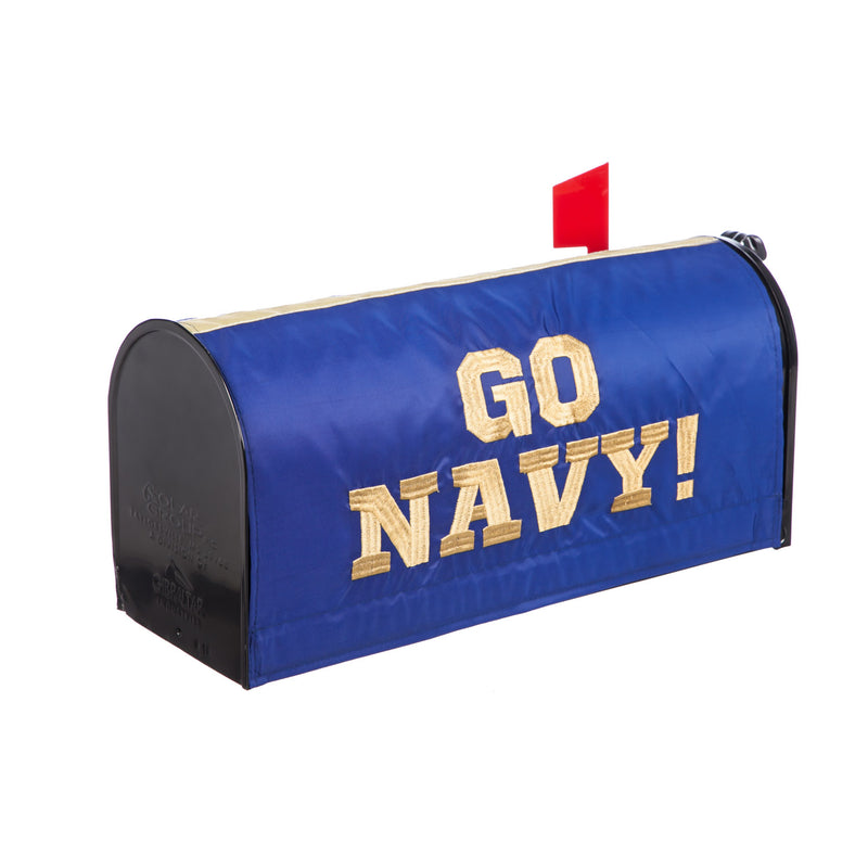 Team Sports America Navy Midshipmen Mailbox Cover