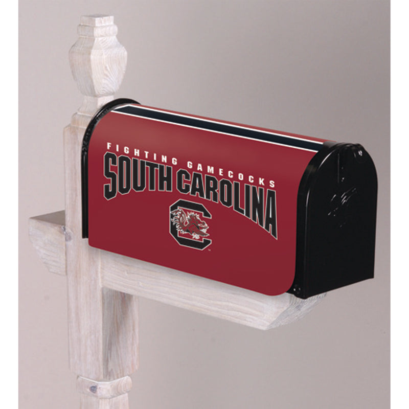 Evergreen NCAA South Carolina Fighting Gamecocks Mailbox Cover, Team Colors, One