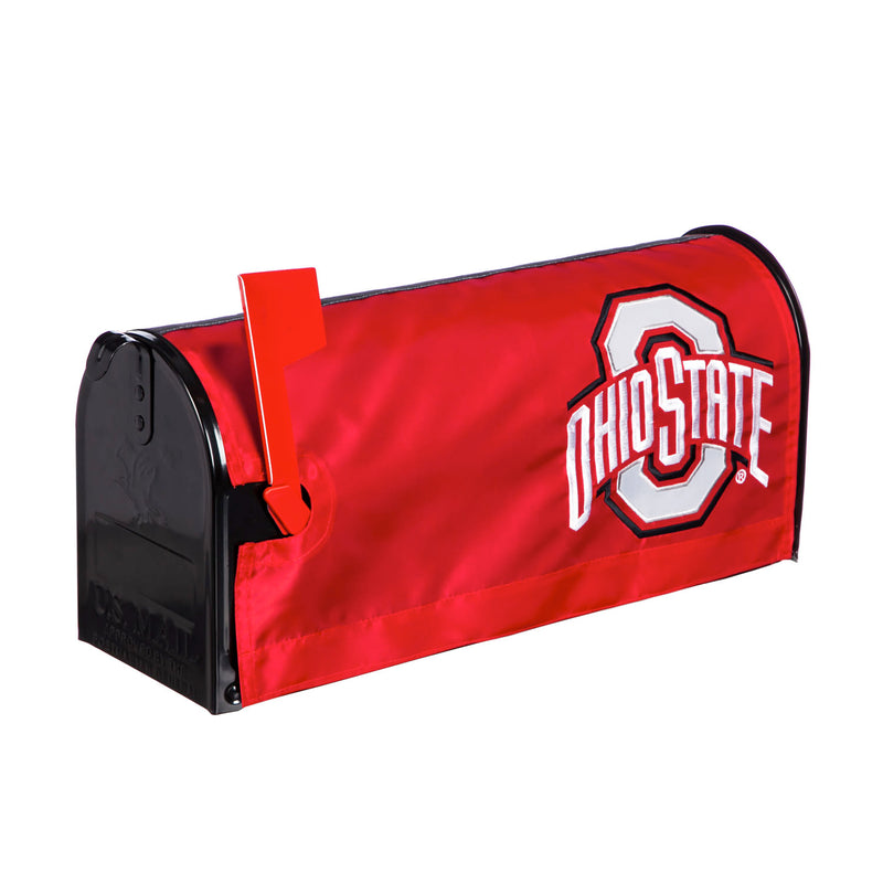 NCAA Ohio State Buckeyes Mailbox Cover, Team Colors, One Size