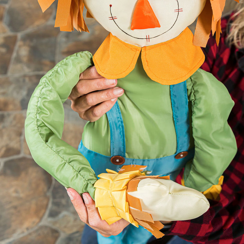 Boy Scarecrow Post Hugger,2ph1142