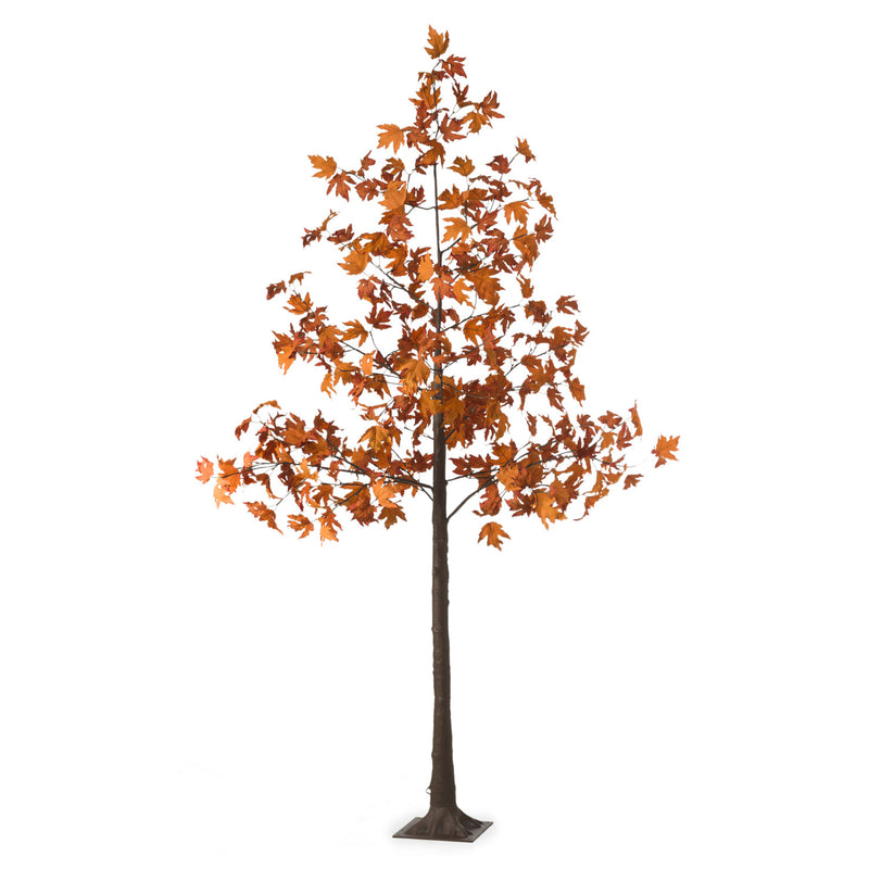 Indoor/Outdoor Electric Lighted Maple Tree, 8'H with 168 Lights, 66"x66"x96"inches