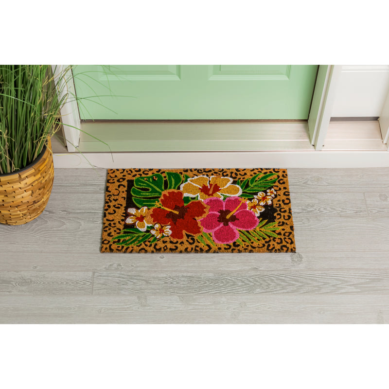 Evergreen Floormat,Wild and Free Coir Mat,28x16x0.56 Inches