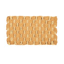 Braided and Woven Coir Mat, 2 Asst,2rm1262