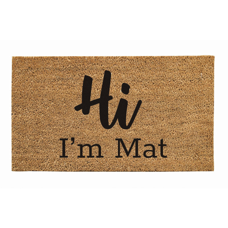 Evergreen Floormat,Classic Door Humor Coir Mat,28x0.56x16 Inches