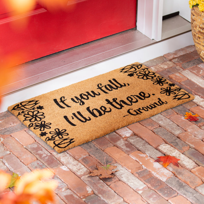 Evergreen Floormat,Welcome Sentiment Coir Mat,28x0.56x16 Inches