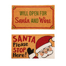 Wishes for Santa Coir Mat,2rm1408
