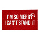 Merry Holiday Coir Mat,2rm1413