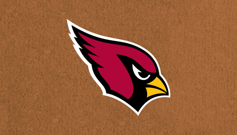 Evergreen Floormat,Coir Mat, 16"x28", Arizona Cardinals,28x16x1.5 Inches