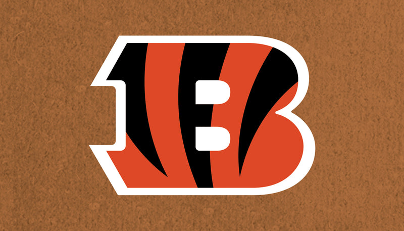 Evergreen Floormat,Coir Mat, 16"x28", Cincinnati Bengals,28x16x1.5 Inches