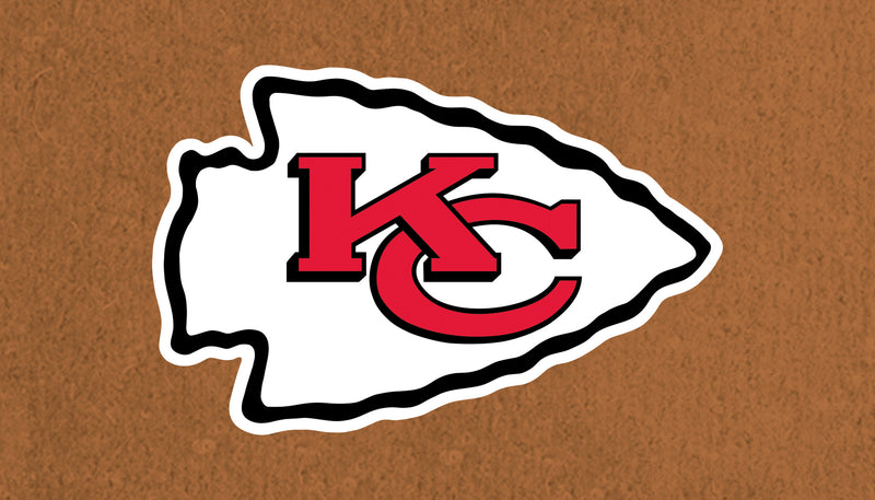 Evergreen Floormat,Coir Mat, 16"x28", Kansas City Chiefs,28x16x1.5 Inches