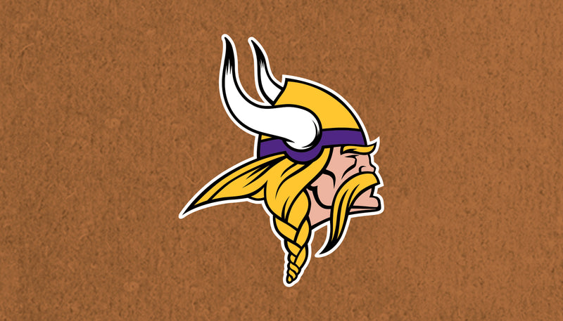 Evergreen Floormat,Coir Mat, 16"x28", Minnesota Vikings,28x16x1.5 Inches