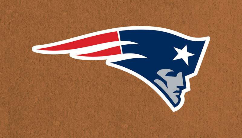 Evergreen Floormat,Coir Mat, 16"x28", New England Patriots,28x16x1.5 Inches