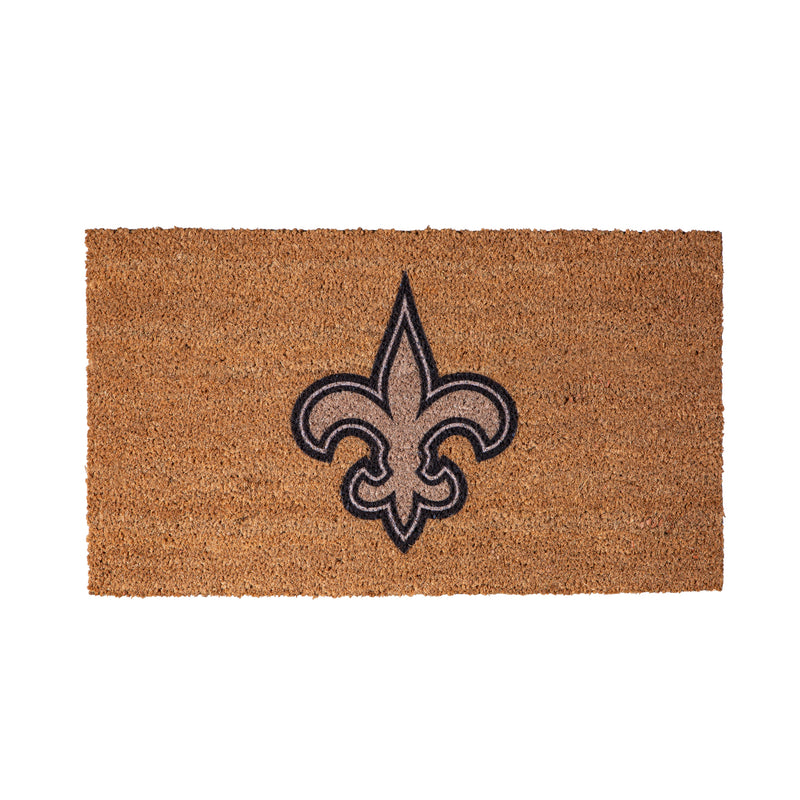 Evergreen Floormat,Coir Mat, 16"x28", New Orleans Saints,28x16x1.5 Inches