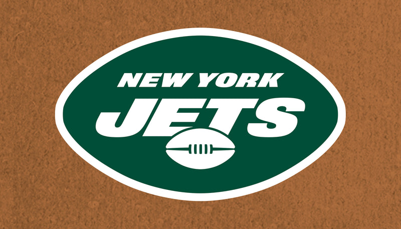 Evergreen Floormat,Coir Mat, 16"x28", New York Jets,28x16x1.5 Inches