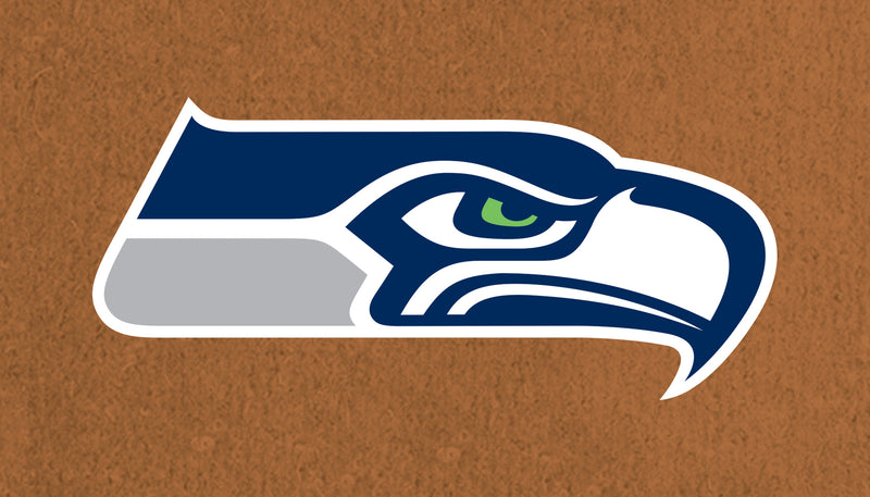 Evergreen Floormat,Coir Mat, 16"x28", Seattle Seahawks,28x16x1.5 Inches