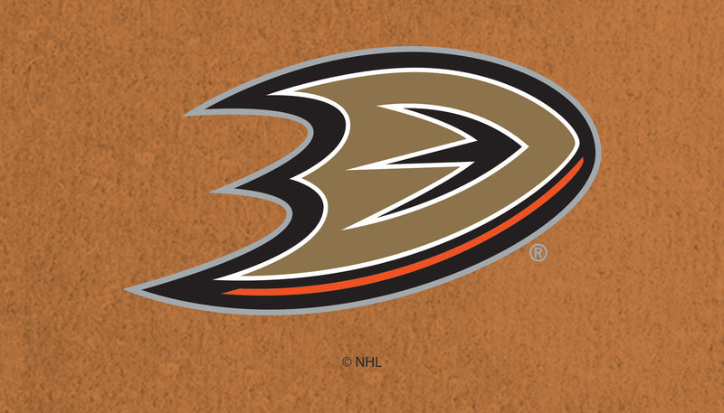 Evergreen Floormat,Coir Mat, 16"x28", Anaheim Ducks,28x16x1.5 Inches