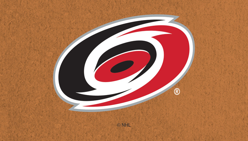 Evergreen Floormat,Coir Mat, 16"x28", Carolina Hurricanes,28x16x1.5 Inches