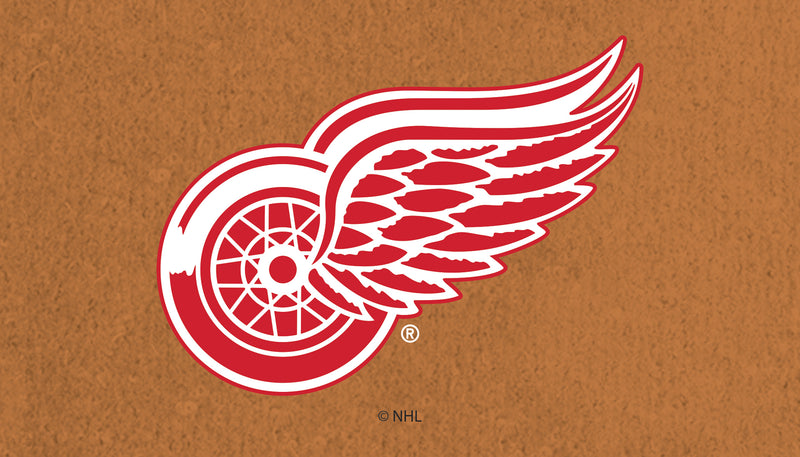 Evergreen Floormat,Coir Mat, 16"x28", Detroit Red Wings,28x16x1.5 Inches