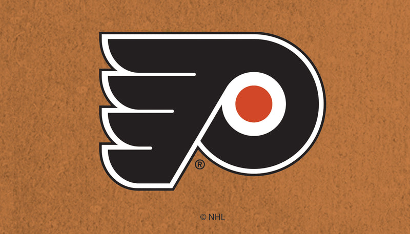 Evergreen Floormat,Coir Mat, 16"x28", Philadelphia Flyers,28x16x1.5 Inches