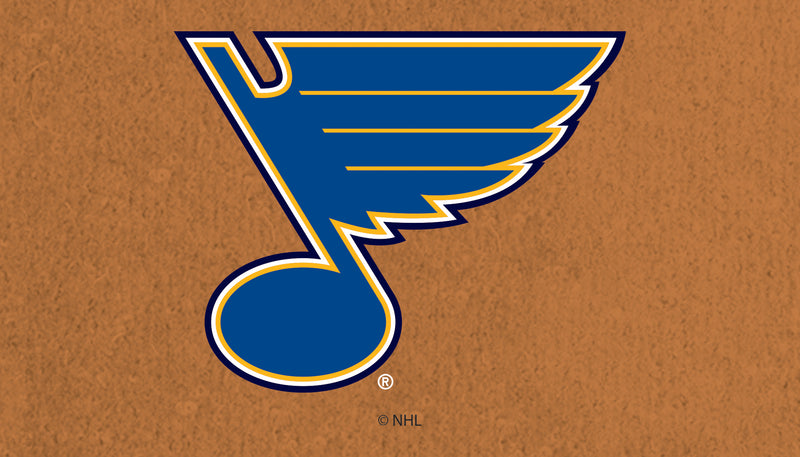 Evergreen Floormat,Coir Mat, 16"x28", St. Louis Blues,28x16x1.5 Inches