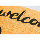 Dog Welcome Shaped Coir Mat,2rm480