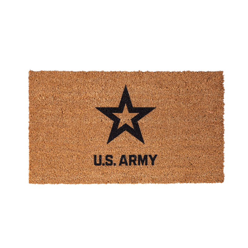 Evergreen Floormat,Coir Mat, 16"x28", US Army,28x16x1.5 Inches