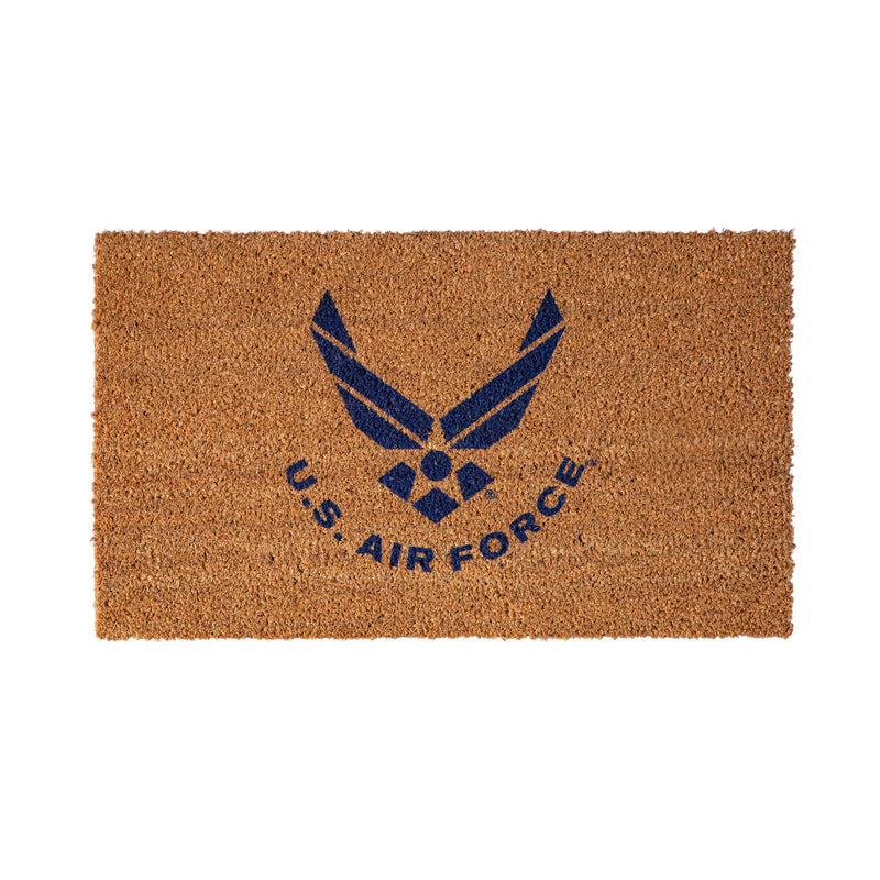 Evergreen Floormat,Coir Mat, 16"x28", US Air Force,28x16x1.5 Inches