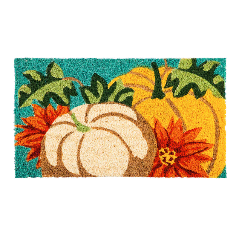 Soft Pumpkins Coir Mat,2rm710