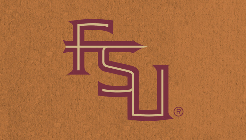 Coir Mat, 16"x28", Florida State University,2rm918usa