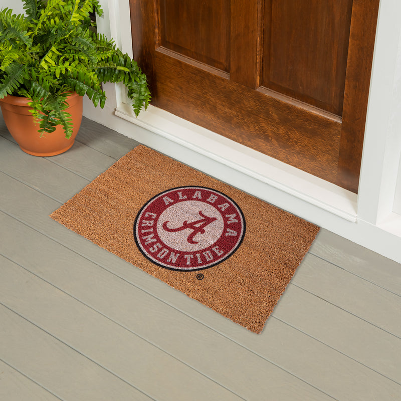 Evergreen Floormat,Coir Mat, 16"x28", University of Alabama,28x16x1.5 Inches