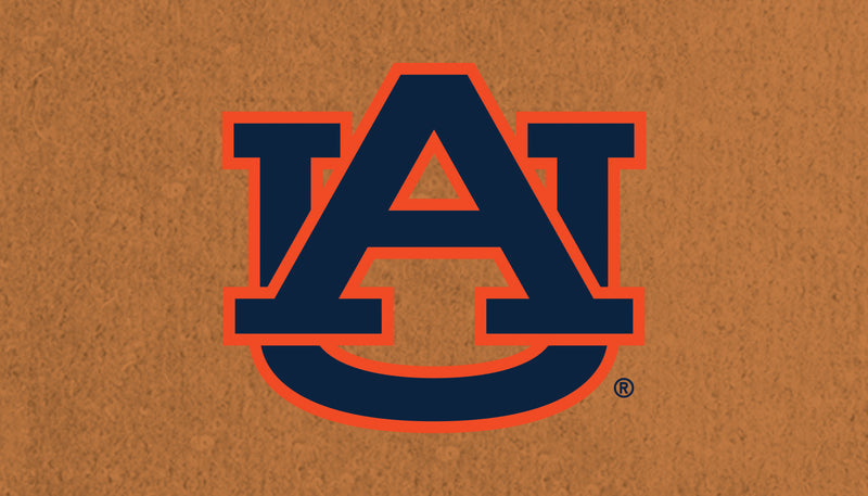 Coir Mat, 16"x28", Auburn University,2rm928usa
