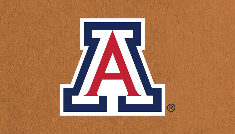 Evergreen Floormat,Coir Mat, 16"x28", University of Arizona,28x16x1.5 Inches