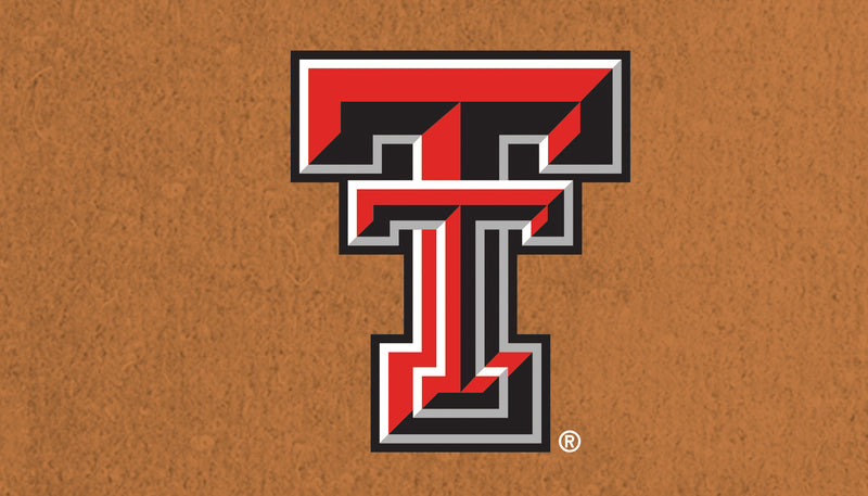 Evergreen Floormat,Coir Mat, 16"x28", Texas Tech University,28x16x1.5 Inches