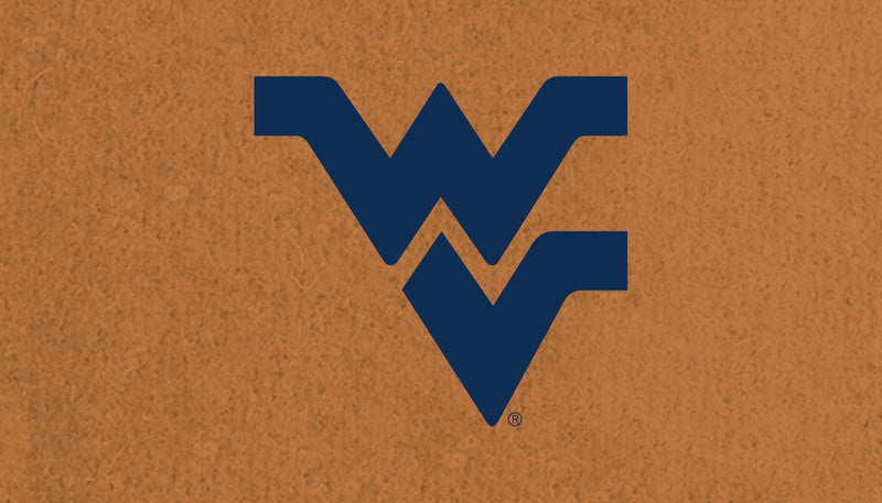 Evergreen Floormat,Coir Mat, 16"x28", West Virginia University,28x16x1.5 Inches