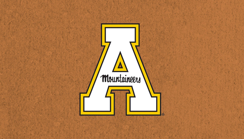 Evergreen Floormat,Coir Mat, 16"x28", Appalachian State University,28x16x1.5 Inches