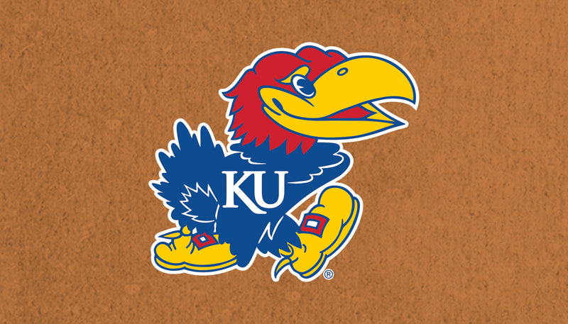 Evergreen Floormat,Coir Mat, 16"x28", University of Kansas,28x16x1.5 Inches