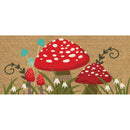 Mushroom Patch Flocked Coir Sassafras Switch Mat,2rmc1351s
