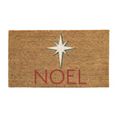 30" x 18" Natural Coir Mat, Peace,2rmc1423l