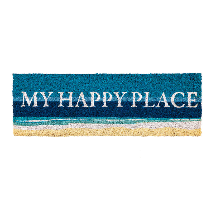Evergreen Floormat,My Happy Place Kensington Switch Mat,28.25x0.59x9.25 Inches