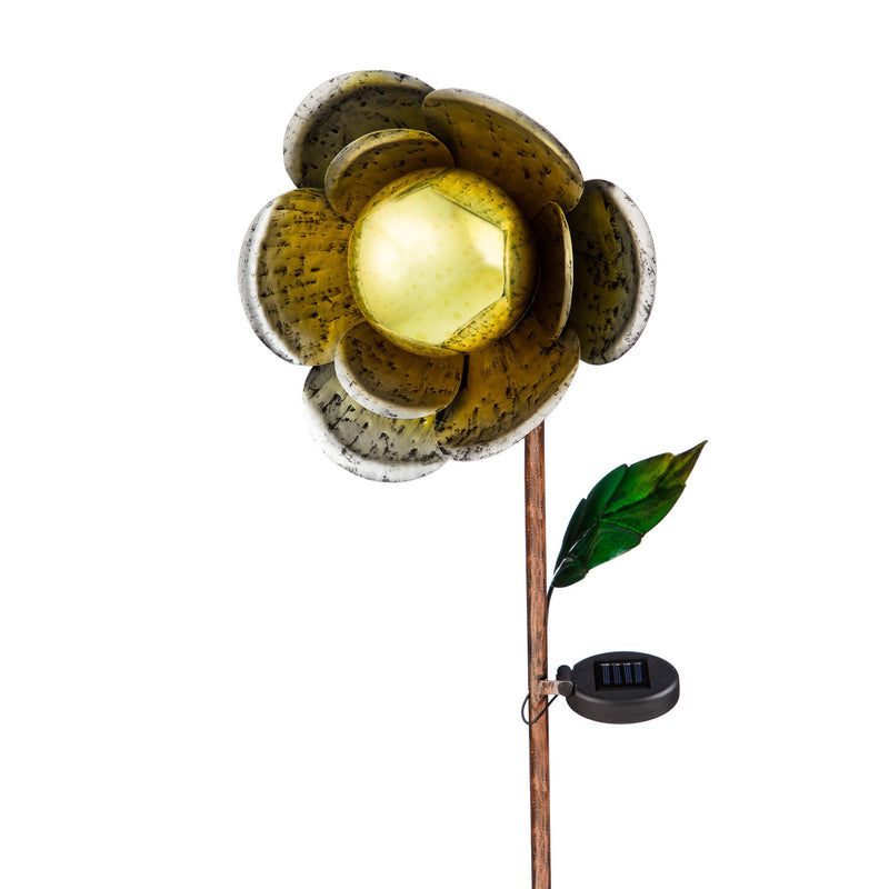 Evergreen Stargazing Springtime Solar Garden Stake, 11''x 31.5'' x 11'' inches